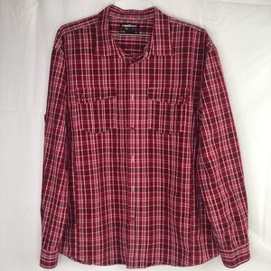 ECkO UNLTD Men’s Plaid Shirt 2XL